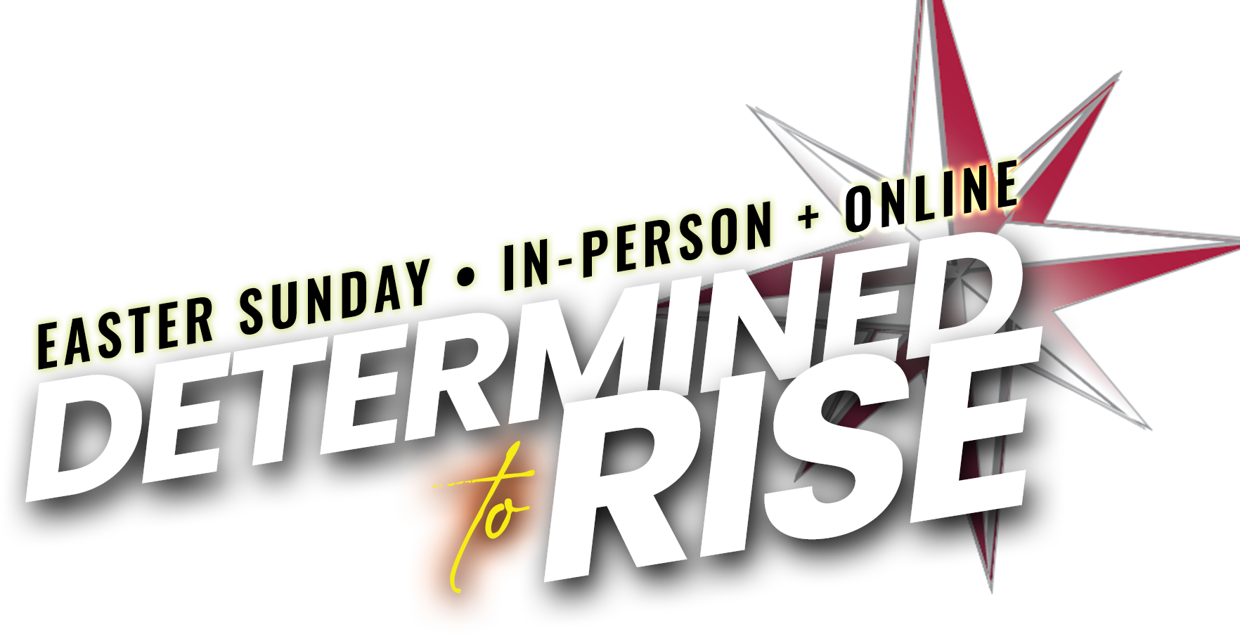 DETERMINED TO RISE LOGO